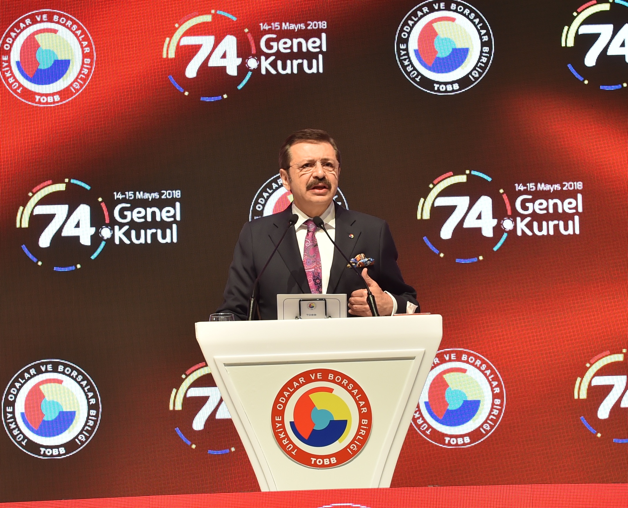Türkiye Odalar Borsalar Birliği’nin (TOBB) 74. Genel Kurulu TOBB Ekonomisine katılım gerçekleştirildi.