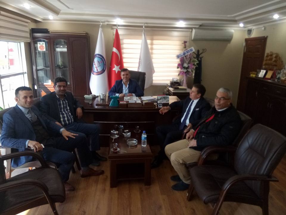Başkan YAĞAN Kozan Ticaret Odası Meclis Başkanı Yasar Çelen ve Yönetim Kurulu Başkanı Mustafa Kandemir i ziyaret etti
