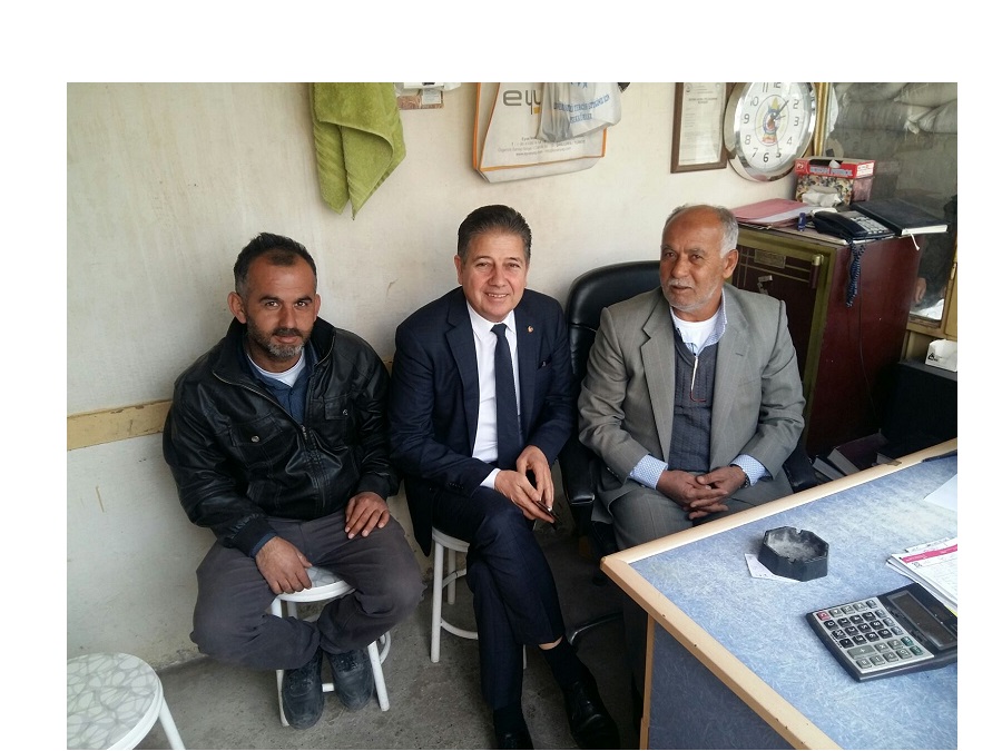 Our Chairman Mehmet YAĞAN visits our members