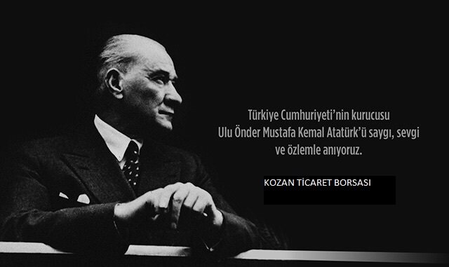 Atatürk'ü Minnetle Anıyoruz [9.11.2015]